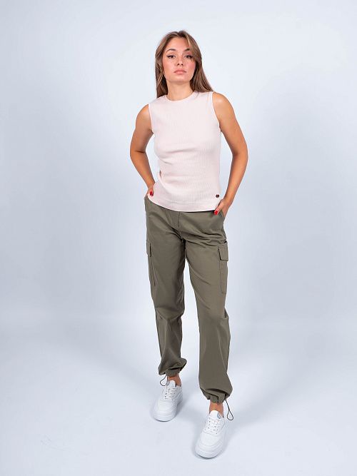 9952 Брюки женские зеленый AGASSI 