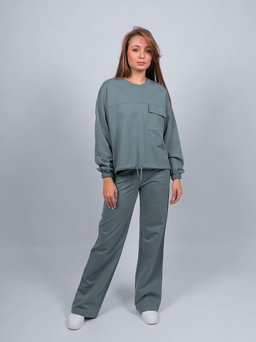 ЕВТ4046 Брюки женские изумруд VERY NEAT 