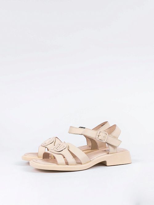 RU24006-2 Босоножки женские бежевый 365 