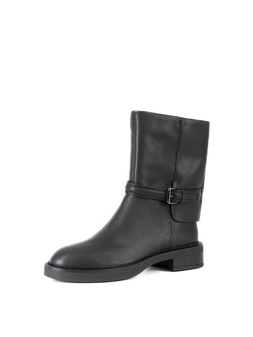 GBF-125637-0301-SB Полусапоги женские натуральная кожа черный Madella 