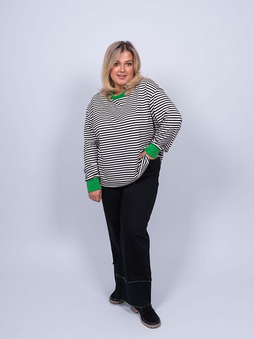 249215 Джемпер женский белый MIRA MIA 