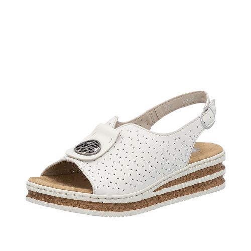 62902/80 Босоножки женские белый Rieker 