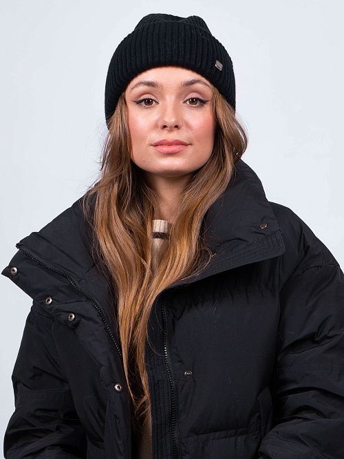 ЗЕТА Шапка женская черный MISKORKI 
