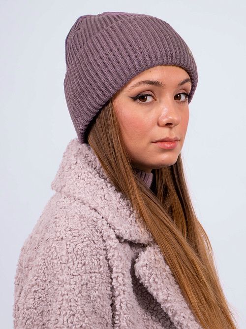 ЗЕТА Шапка женская темно-сиреневый MISKORKI 