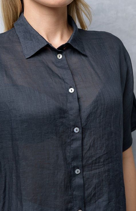 05176Y Блузка ЖЕРАР черный AGENDA 