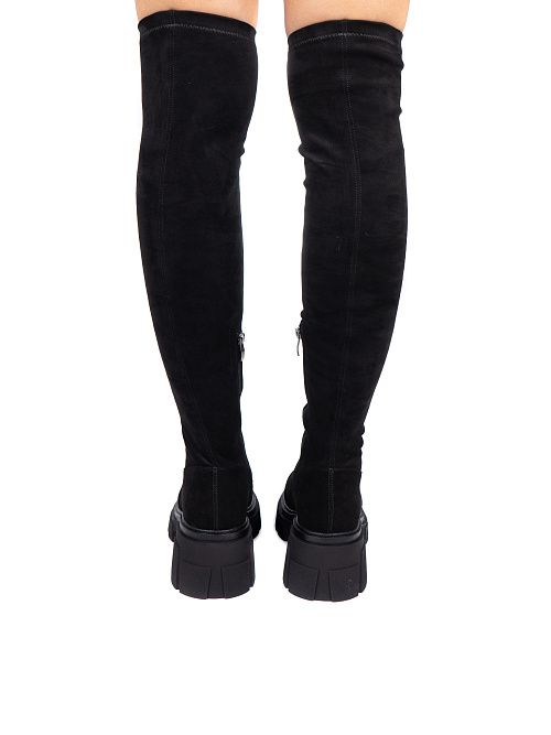 H687TBM-Q6010-1 Сапоги женские черный 365 