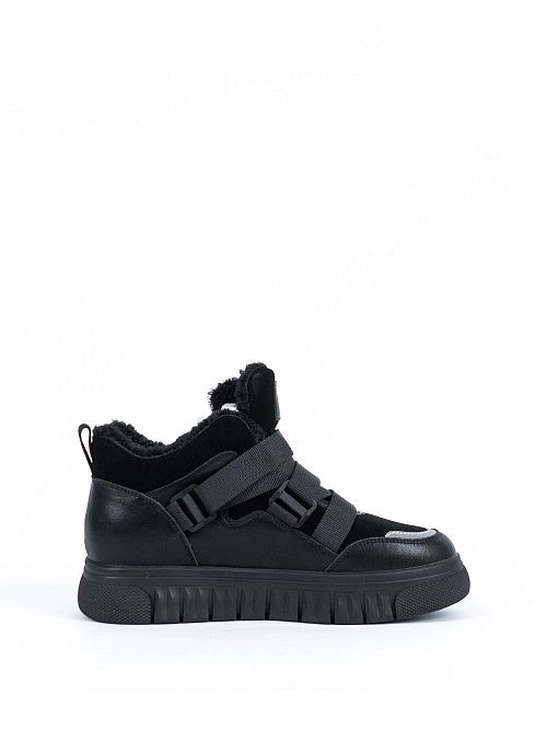 LCW24-BWLM3-054A(L) Ботинки женские черный Covani 