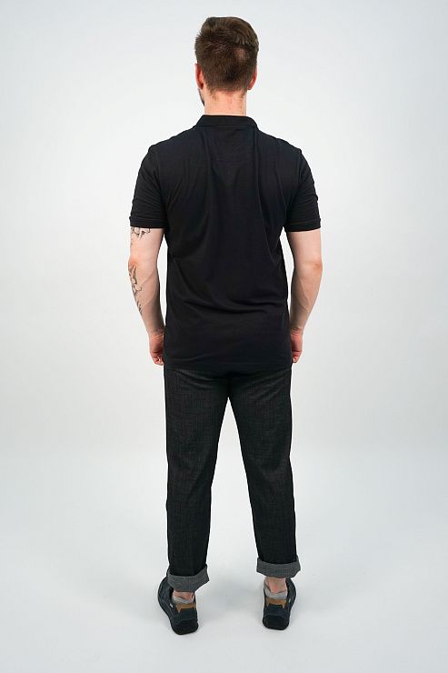 805-2062.M354.Y004.L.S0401 Брюки чинос мужские черный LUXOR 