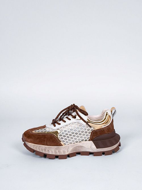 AMK-RA-278-1 Полуботинки женские коричневый 365 