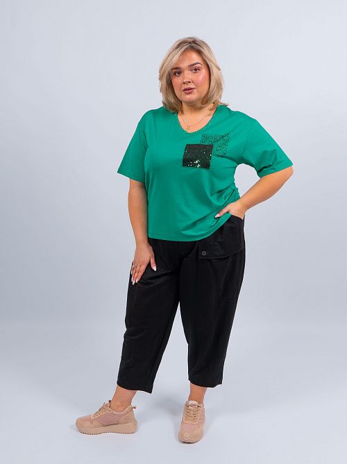 12-050047-1079-50 Гера брюки женские KЛЮКVА 