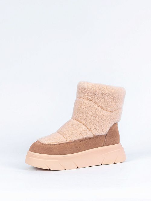 GBF-W24E19-0801-SW Ботинки женские бежевый Madella 