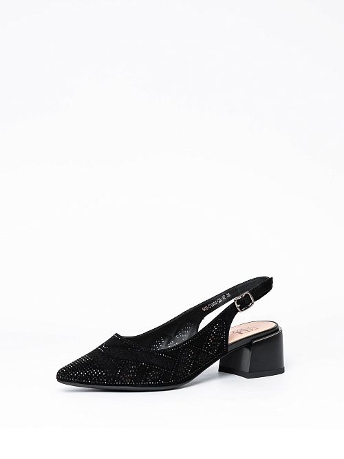 SOU-51004-2A-VP Туфли женские черный Madella 