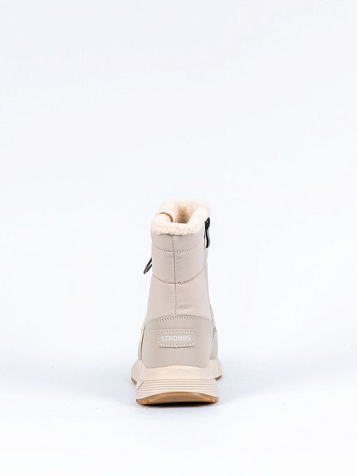 F8495-12 Дутики женские бежевый STROBBS 