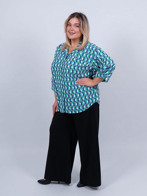 33-050021-1734-50 Брюки женские Майн черный КЛЮКVА 