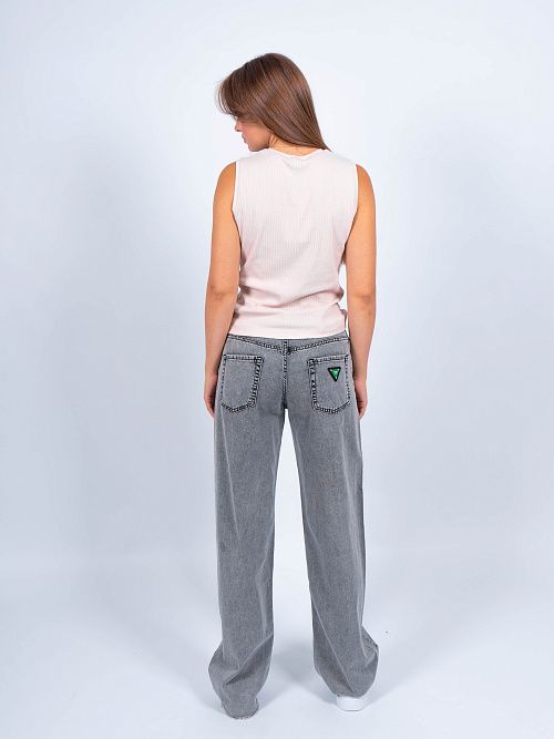 4686 Джинсы женские серый BOTTEGA VENETA 