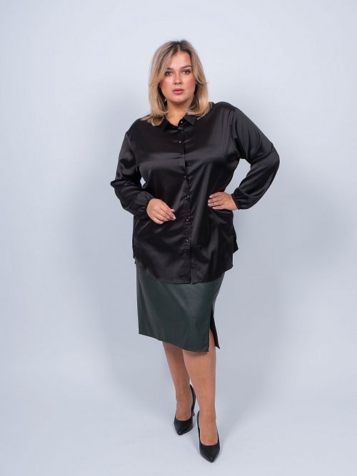 22C2553 Туника женская черный ASV 