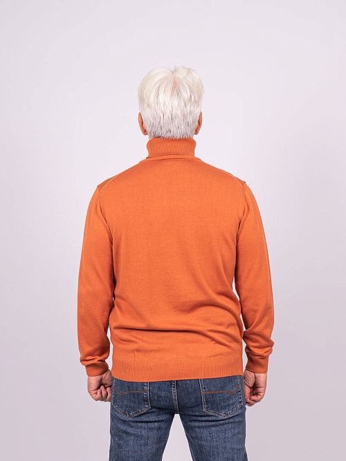 823-0604.O019.Y001.L.R0341 Водолазка мужская оранжевый LUXOR 
