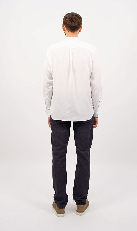 820-1257.T062.Y002.L.W0011 Рубашка мужская белый LUXOR 