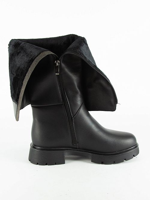 LCW22-BWLM3-001A(W) Сапоги женские Covani 