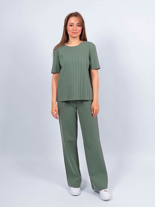ЕВТ4092/ Брюки женские зеленый VERY NEAT 