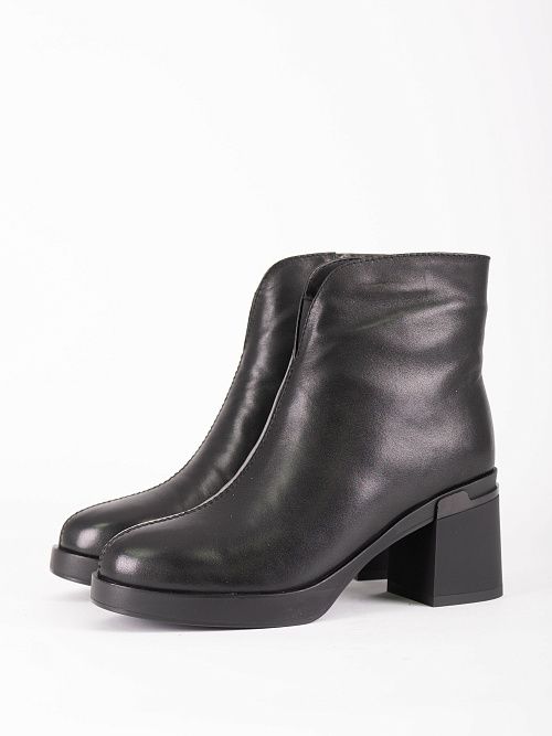 JA147-M381-P1122M Ботинки женские натуральная кожа черный 365 