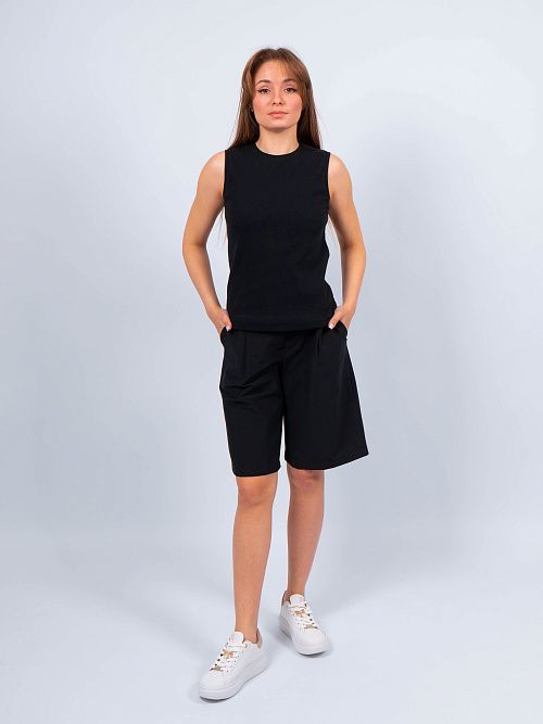 ЕТ40015/ Шорты женские черные VERY NEAT 