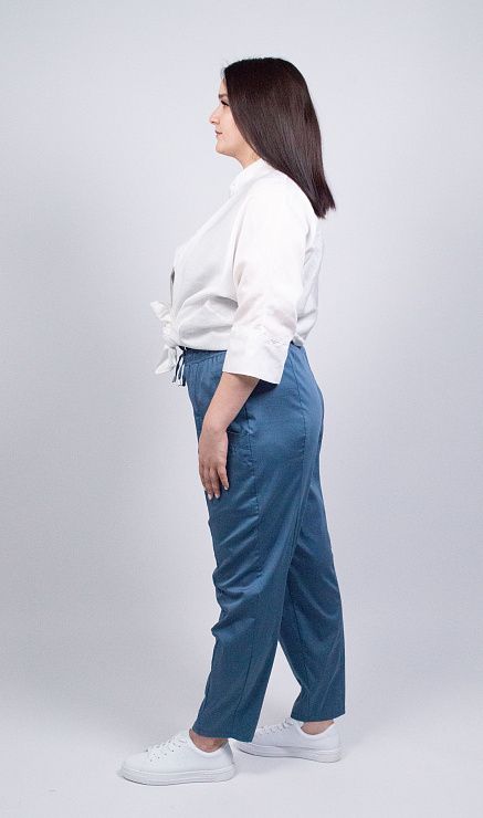 Руби-шик Брюки женские индиго ZAR STYLE 