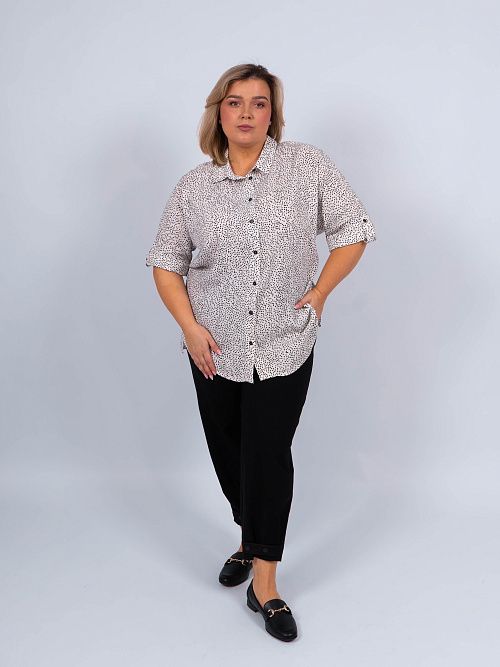 32-020158-1582-01 Модейра блуза женская KЛЮКVА 