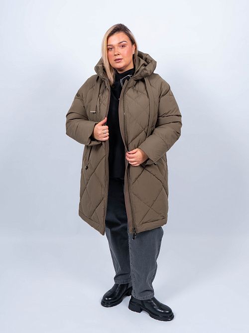 GWD4659I-G180 Куртка женская зеленый ICEbear 