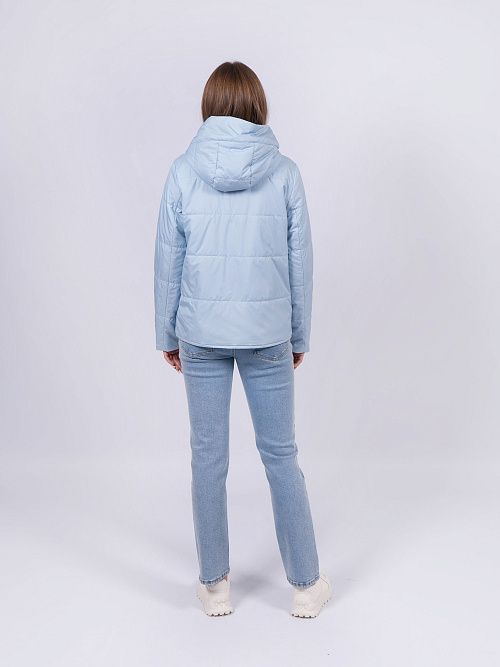 5253-485 Куртка женская голубой ICEBEAR 