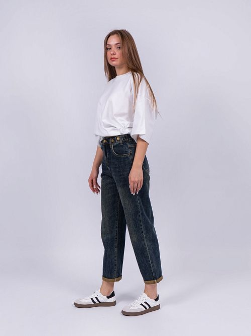 10251 Джинсы женские синие E-WO 