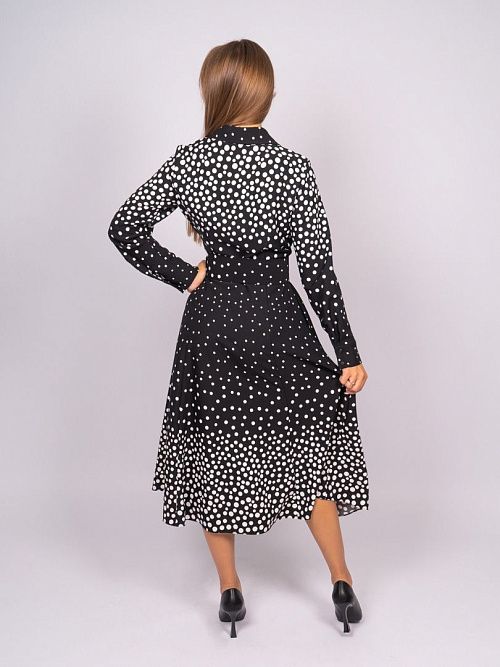 246034 Платье женское черный MIRA MIA 