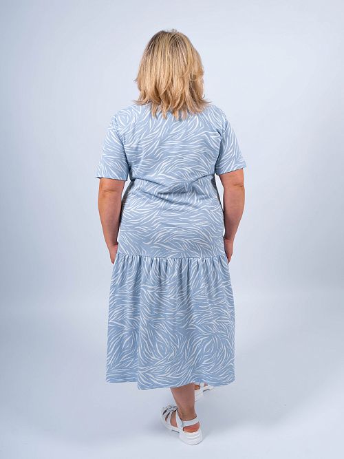 ЕВТ5041/ Платье женское голубой VERY NEAT 