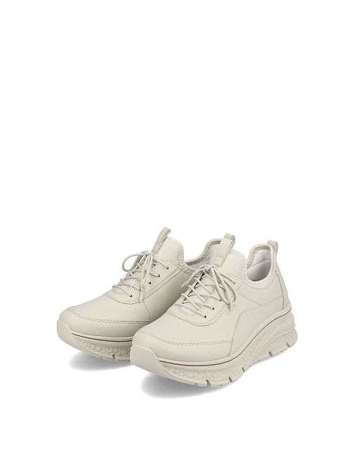 48050/60 Полуботинки женские бежевый Rieker 