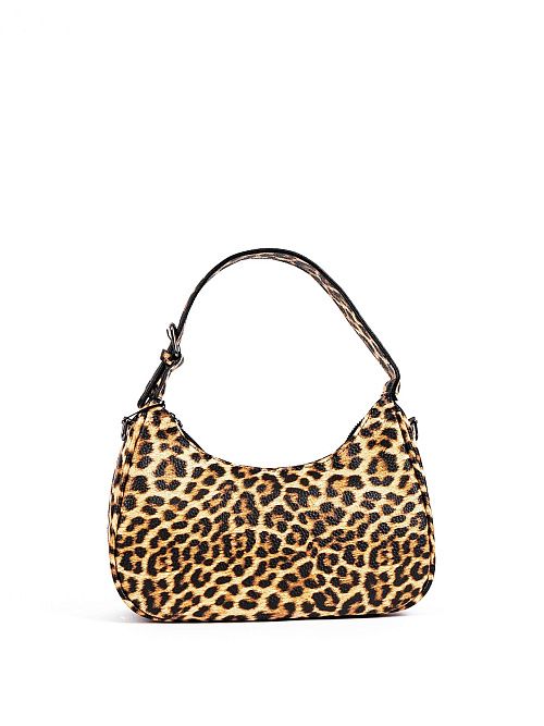 113-519-36-4 Сумка женская коричневый с принтом 365 