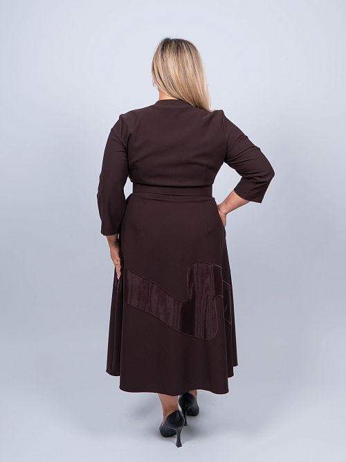 249622 Платье женское коричневый MIRA MIA 