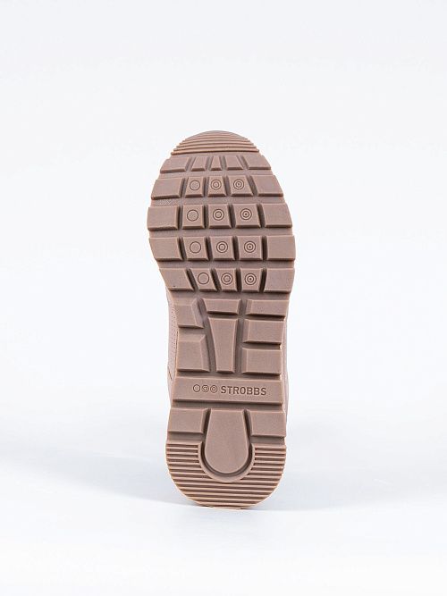 F7514-9 Кроссовки женские бежевый STROBBS 