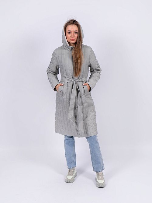 5249-473 Пальто женское зеленый ICEBEAR 