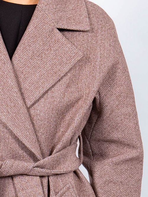 KR-301-STR-6 Пальто женское бежевый 365 