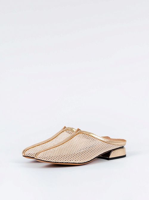XJU-51361-1G-TU Сабо женские золотистый Madella 