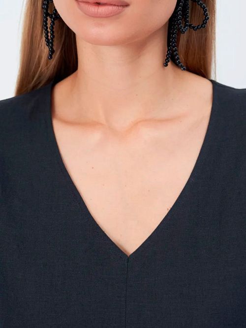 52114-ПЛ Платье женское черный ELECTRA STYLE 