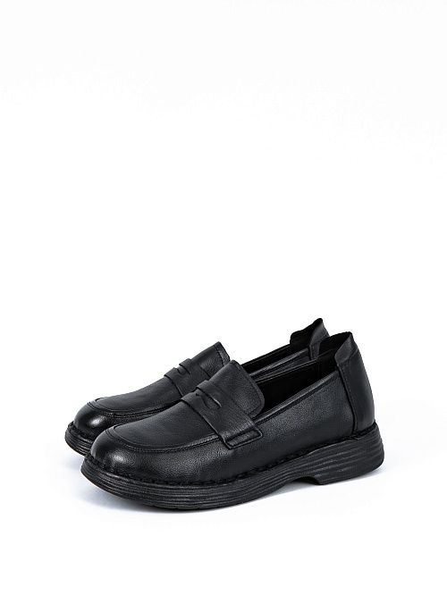 CTW24-BWLM3-003A Лоферы женские черный Covani 