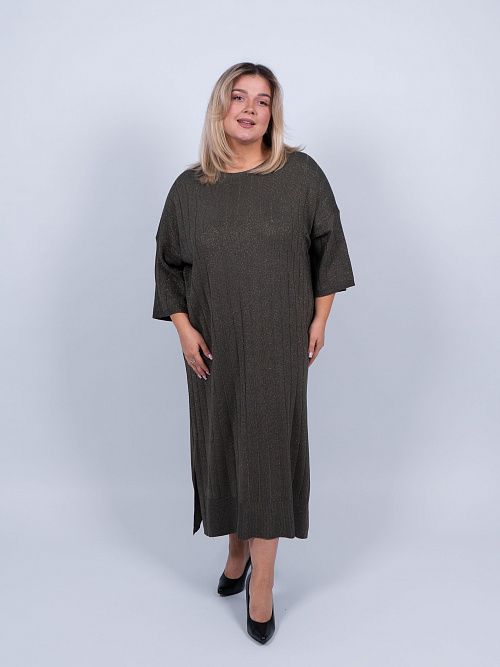 ELB-7327/1 Платье женское зеленый SERIANNO 