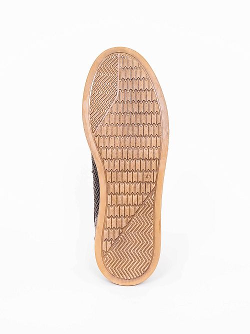 M-002 brown Кеды мужские Meridian 