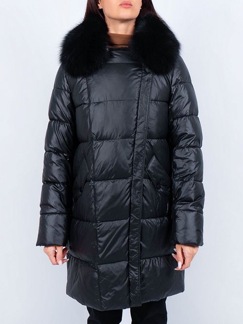 GWD4622I-G901 Куртка женское черный ICEbear 