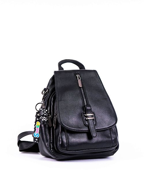 91-390-11-4 Рюкзак женский черный Portofiano 