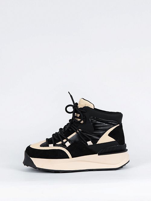 F8481-3 Ботинки женские черный STROBBS 