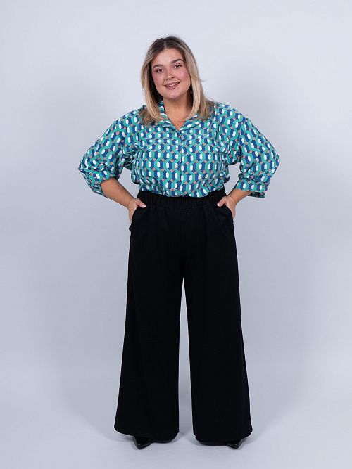 33-050021-1734-50 Брюки женские Майн черный КЛЮКVА 