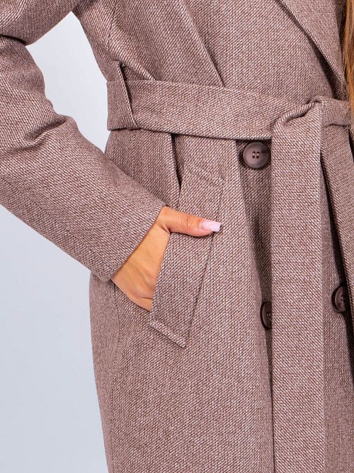 KR-301-STR-6 Пальто женское бежевый 365 