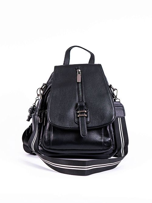 91-390-11-4 Рюкзак женский черный Portofiano 